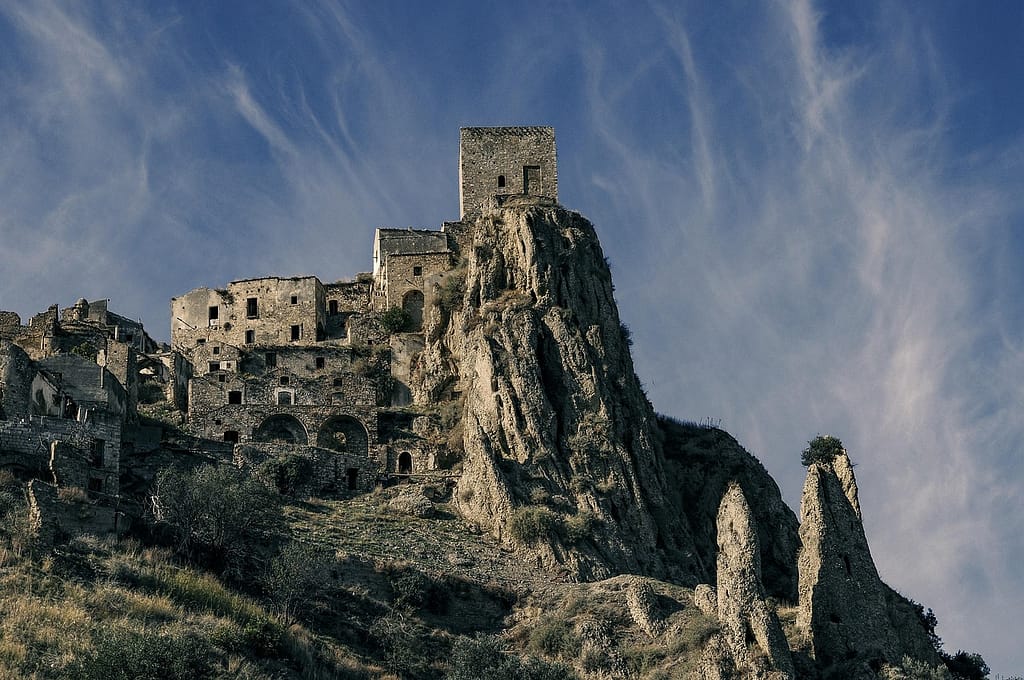 village abandonné de craco