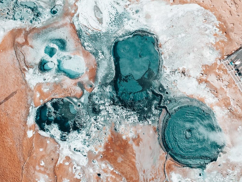 Piscine géothermique